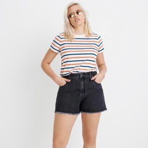 NWT Madewell The Perfect Vintage Shorts Coleston wash jean shorts high waisted